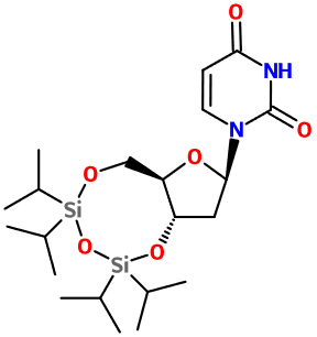 (image for) MC081111 3',5'-O-(1,1,3,3-Tetraisopropyl-1,3-disiloxane-diyl)-2'-deoxyuridine